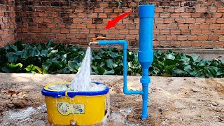 Amazing idea How to fix PVC pipe Low pressure water to Make strong pressure water [upl. by Enovahs482]