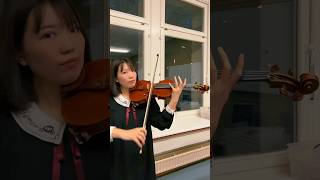 【Stufe 1】Playing technique for beginners Flageolett violin howto test [upl. by Delija]