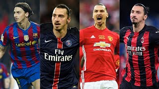 From Start to Finish Zlatan Ibrahimovics Iconic Goals for Every Club zlatan zlatanibrahimovic [upl. by Dnamron]