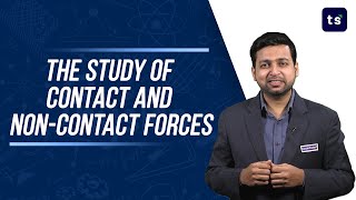 The study of contact and noncontact forces  Physics science  forces  contact forces [upl. by Sheline]