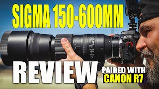 Sigma 150600mm Lens Review Motorsports with Canon R7 [upl. by Atikram221]