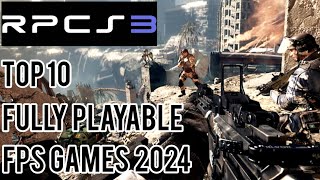 Top RPCS3PS3 FPS Games for 2024 rpcs3 emulator ps3emulator [upl. by Nairda]