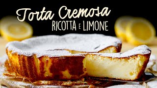 TORTA CREMOSA RICOTTA E LIMONE  Ricetta Facile  BuonIdea [upl. by Arihk]