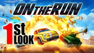 On The Run  Old School Arcade Racer with a Twist by Miniclip 1st Look iOS Gameplay [upl. by Venn]