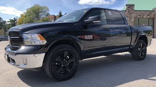 2018 Brilliant Black Crystal Ram 1500 Outdoorsman EcoDiesel 4x4 [upl. by Htebyram921]