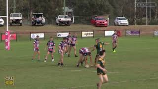 Group 6 Rugby League 2021 RD6 U18s  Camden Rams v Mittagong Lions [upl. by Nedac]