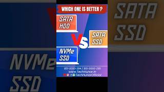 Which One is Better   SATA HDD Vs SATA SSD Vs NVMe SSD apptesting hdd speedtest shorts [upl. by Nnylaehs259]