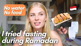 72 hours Fasting during RAMADAN as an nonmuslim ☪️ 🇮🇩 [upl. by Lemhar]