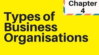 14 Types of Business Organisations IGCSE Business Studies [upl. by Vigor]