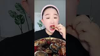 Asmr Mukbang Chinese  Abalone Seafoods [upl. by Leaper]