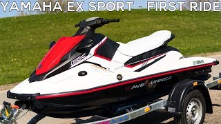 Yamaha EX Sport  First Ride [upl. by Ivens250]