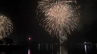 Japanese fireworks are the most beautiful 日本の花火が最高に綺麗 芦屋花火大会 [upl. by Lorain]