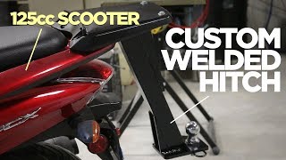 Adding a Trailer Hitch to my 125cc Scooter [upl. by Mindy313]