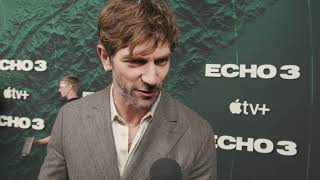 Michiel Huisman Echo 3 Interview [upl. by Horsey]