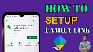 How to Set Up Google Family Link on iPhone or Android  Googles Parental Controls App [upl. by Marigolde]