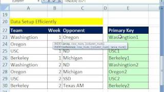 Excel Magic Trick 357 Excel Efficiency Proper Data Setup Then Lookup From Different Sheet [upl. by Jens]