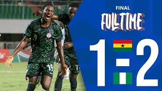 LIVE  GHANA VS NIGERIA  WAFU B FINALS  TOGO 2024 [upl. by Skiba716]