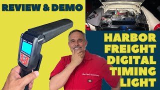 Harbor Freight Zurich Digital Timing Light 57678 Review and Demo [upl. by Roberta855]