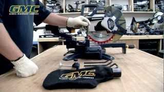 GMC Instructional DB305SMS Mitre Saw [upl. by Sirrot]