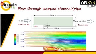 ANSYSFluent Tutorial  Flow through stepped Pipe 12 [upl. by Lebasiairam260]