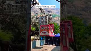 Raigad Shivaji Maharaj place ropeway [upl. by Artapoelc559]