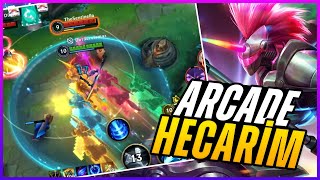 YENİ HECARİM KOSTÜMÜ HARİKA  ARCADE HECARİM  Wild Rift [upl. by Wernda]