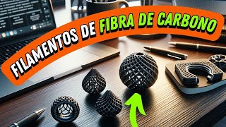 Usos Increíbles de Filamentos de Impresora 3D de Fibra de Carbono [upl. by Bohner481]