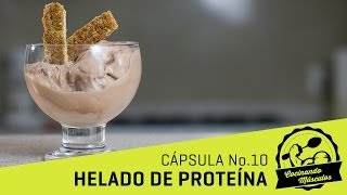 Helado de Proteína  Cocinando Músculos [upl. by Roze]