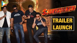 Sooryavanshi Official Trailer Launch  Akshay K Ajay D Ranveer S Katrina K  Rohit Karan  UNCUT [upl. by Kcered]