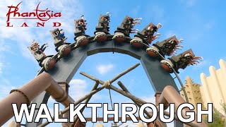 Phantasialand Walkthrough 2023  4K Germany 🇩🇪 [upl. by Ynatsyd]