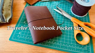 Best Way To Make a Travelers Notebook  Super Easy [upl. by Nyrret781]