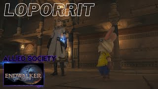 FFXIV  Loporrit Tribe  Allied Society Story Quests  Endwalker [upl. by Ybbob]