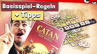 Catan  Das Duell In 12 Minuten erlernen und gewinnen  Du bist [upl. by Ecam432]