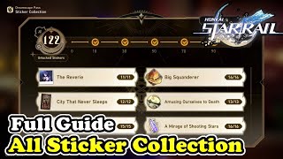 Honkai Star Rail All Sticker Collection Locations [upl. by Turtle978]