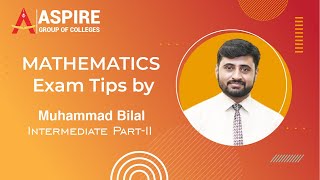 Intermediate Part II Mathematics Exam Tips [upl. by Clementia669]