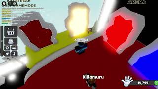 Hacker in roblox slap battles [upl. by Oiretule719]