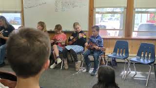 Lucy playing ukulele at The Homeschool Academy May 2024 [upl. by Elsworth753]