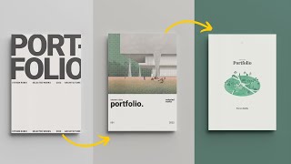 Portfolio Covers for ARCHITECTS InDesign Tutorial [upl. by Yboc]