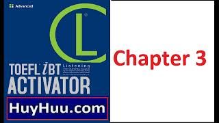 04 TOEFL iBT Activator Listening Advanced Chapter 3 [upl. by Engedus95]