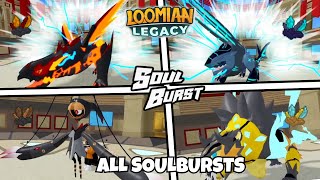 All SOULBURSTS In Loomian Legacy [upl. by Booker]