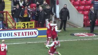 CHARLTON 11 CARDIFF CITY GUDMUNDSSON GOAL [upl. by Osnohpla165]