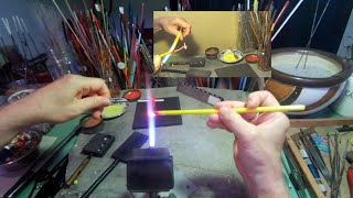 Lampwork Video Tutorial  GlassBeadMaking Basics  1st Person Perspective [upl. by Annah]