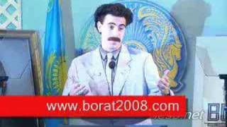 Borats Press Conference on Kazakhstan National Television [upl. by Htiderem]