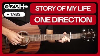 Story Of My Life Guitar Tutorial One Direction Guitar Lesson Chords  Fingerpicking  TAB [upl. by Ainiger]