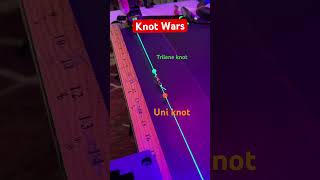 Fishing Knot Wars Uni Knot vs Trilene Knot fishing Videos [upl. by Richarda384]