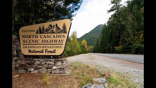 North Cascades Scenic Highway  Epic Fall Road Trip [upl. by Hay64]