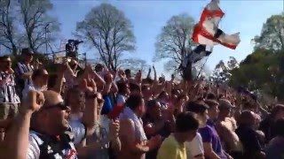 Grimsby Fans vs Braintree Away Play Offs 080516 [upl. by Bobinette]