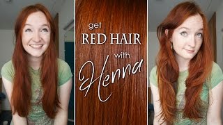 How to Dye Your Hair Red with Henna [upl. by Lewak480]