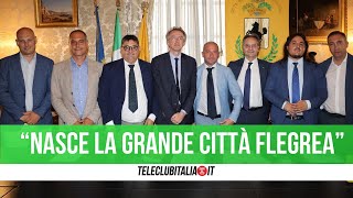 Area flegrea firmato patto tra sindaci in Città Metropolitana Manfredi quotQui grandi potenzialitàquot [upl. by Zink]