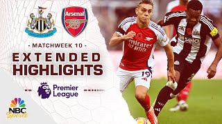 Newcastle United v Arsenal  PREMIER LEAGUE HIGHLIGHTS  1122024  NBC Sports [upl. by Trina563]